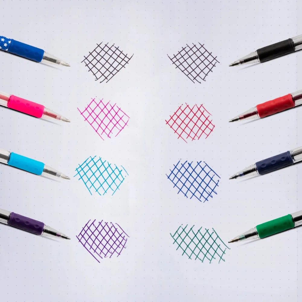 

Ballpoint Pen, Fine Line, Black Ink, 2 Pens Per Pack