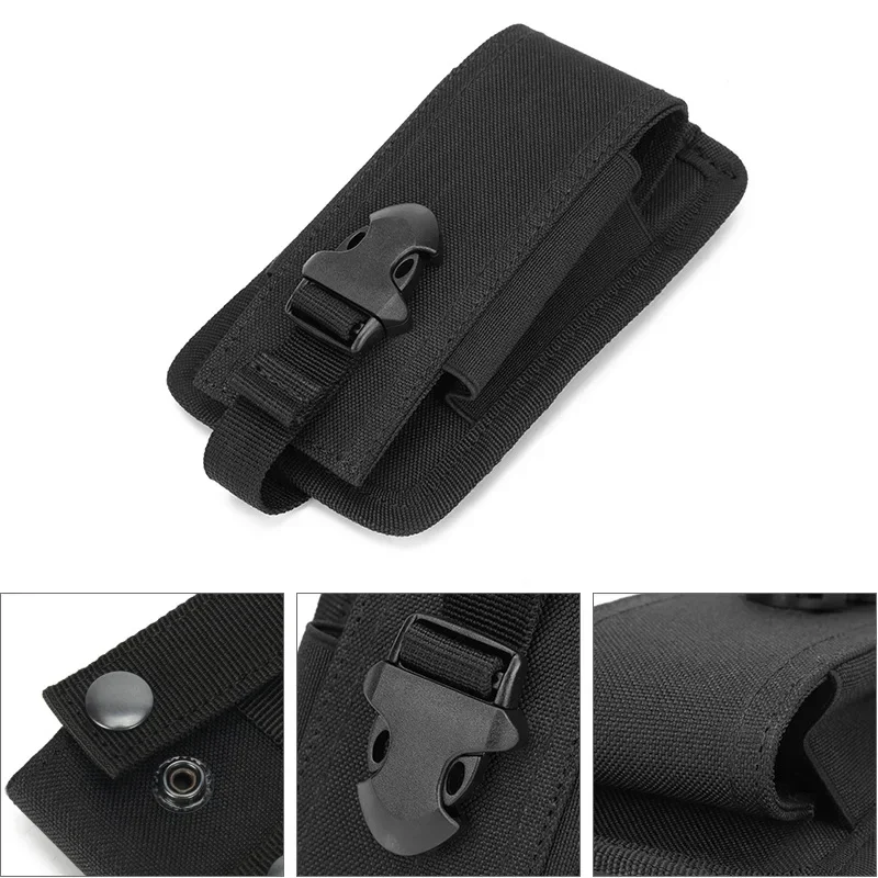 

Tactical Molle Walkie Talkie Pouch Radio Pouch Holder Interphone Bag Magazine Pouch Pocket Combat Hunting Waist Pack