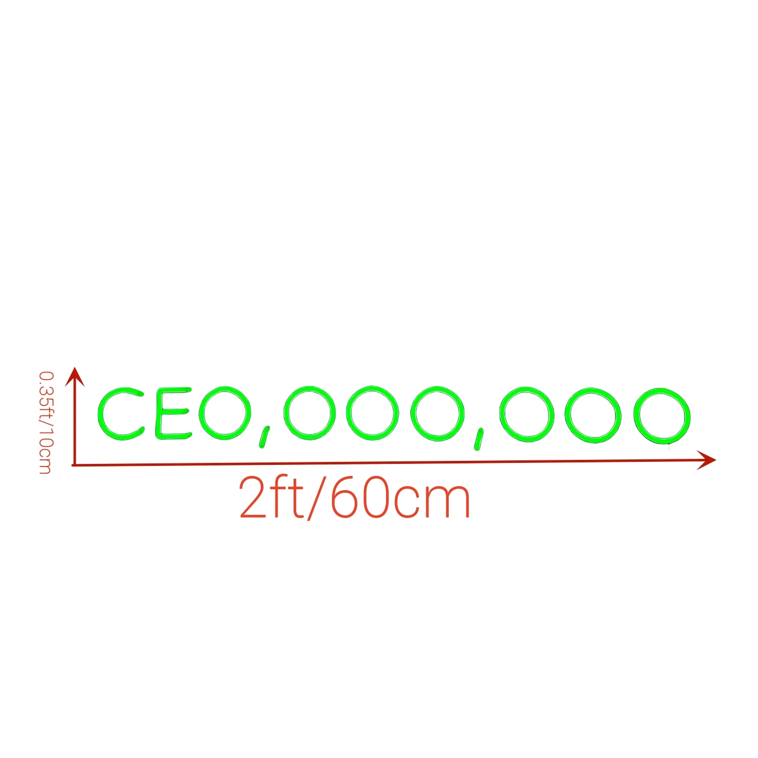 CEOOOOOOO 맞춤형 로고 맞춤형 글자 LED, 맞춤형 네온, 사무실 장식 LED 사인, 맞춤형 LED 벽 표지판