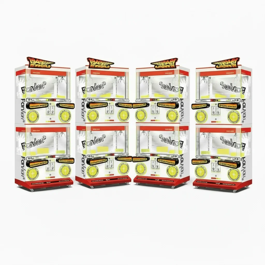 

Большой коммерческий аркадный игровой автомат-хватайка на 4 игрока премиум-класса, оборудование для развлечений, производство игровых автоматов-хватайок, индивидуальный дизайн