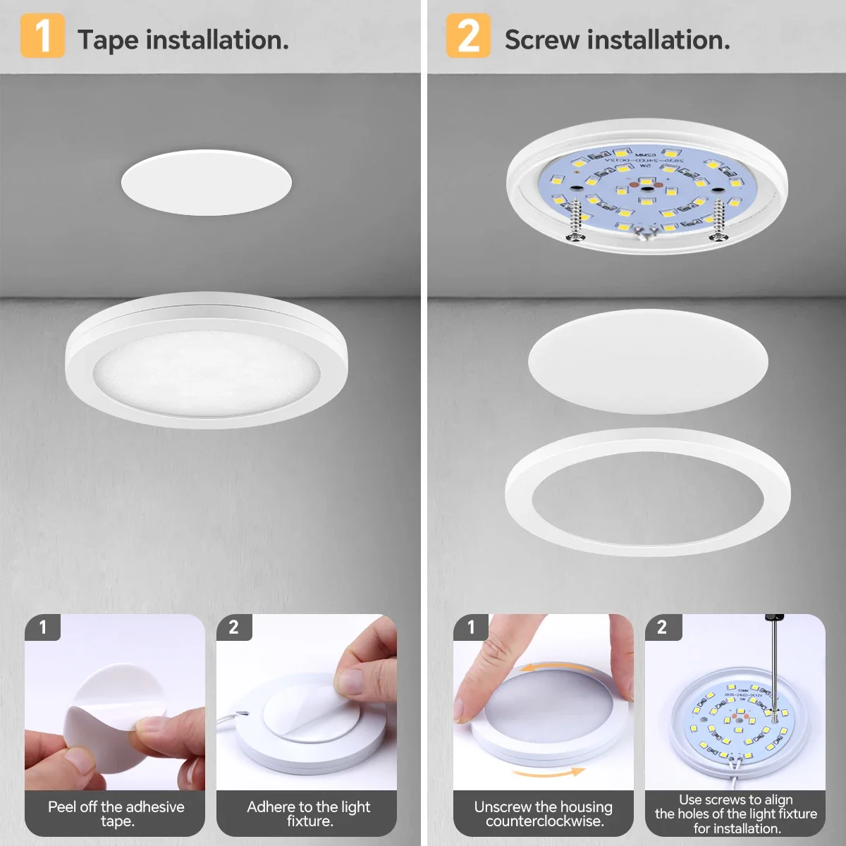 Intelligence Home Lighting Panel Lamp with Zigbee Controller 12V Dimmable Cabinet Wall Ceilling Lamp Support Tuya Alexa Google view 6