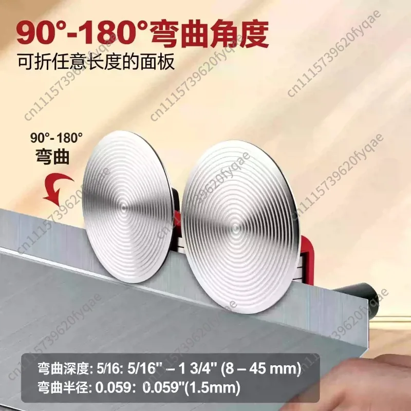 Multi-roller model Convenient metal plate folding hardware processing Manual multi-function