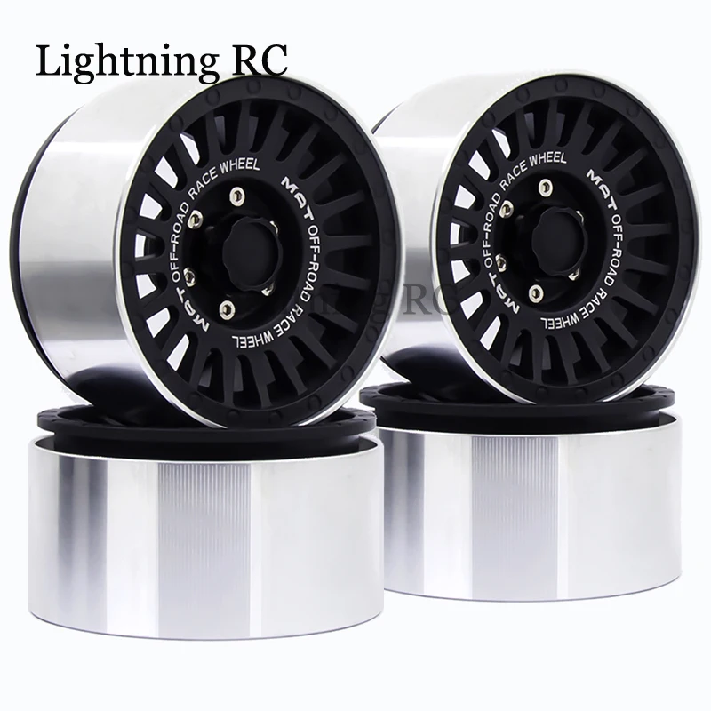 

4PCS G53 VP Aluminum 2.2 Beadlock Wheel Rims For Axial SCX10 RR10 Wraith Traxxas TRX4 TRX6 1/10 RC Rock Crawler Parts