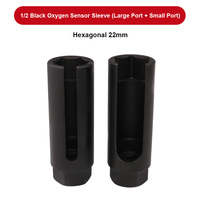 22mm Oxygen Sensor Socket with Side Wire Cutout Oxygen Sensor Disassembly Tool Universal Oxygen Sensor Sleeve Car Accessories