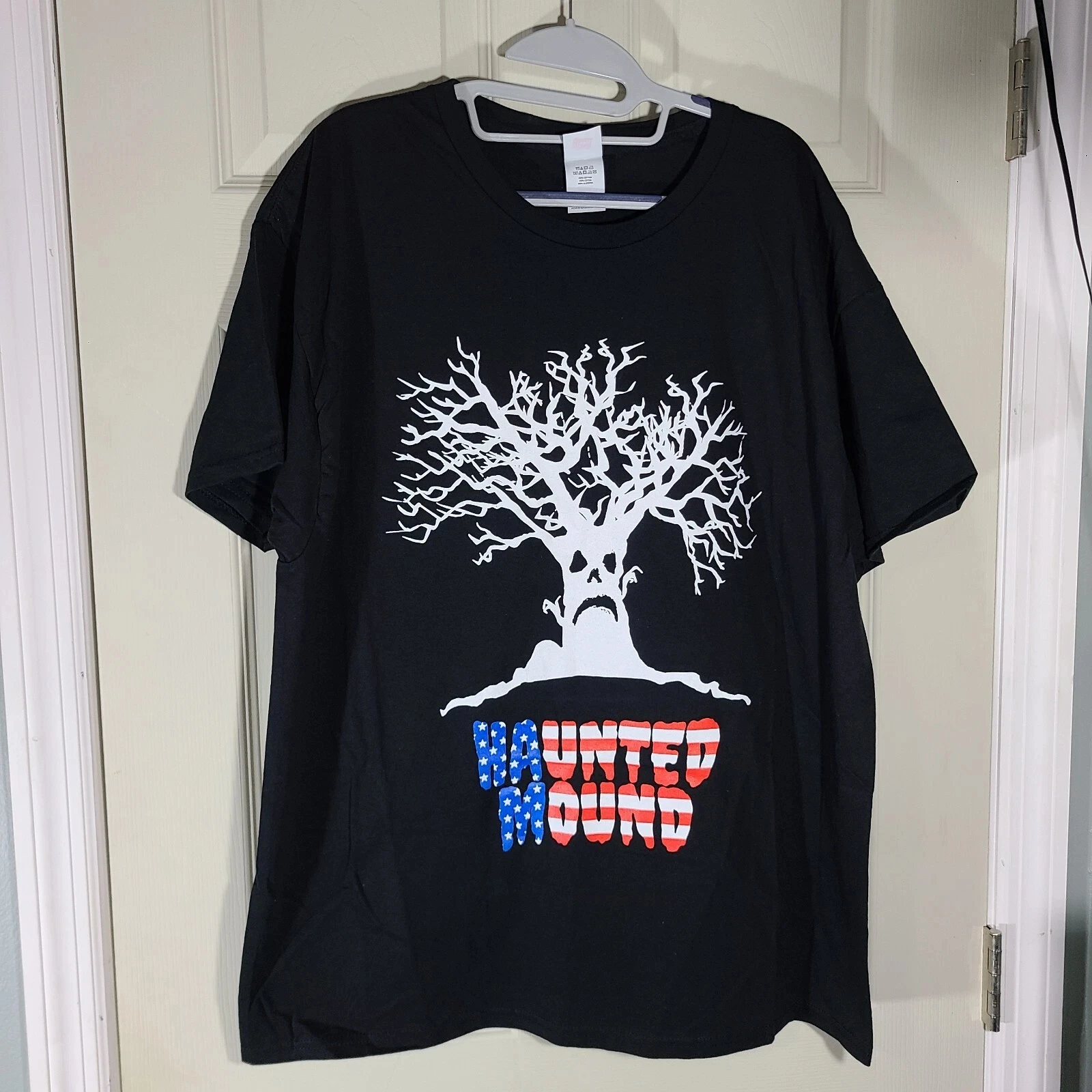 I Love Haunted Mound Harold Tree Tee Shirt Drain Gang SEMATARY Bladee Flag