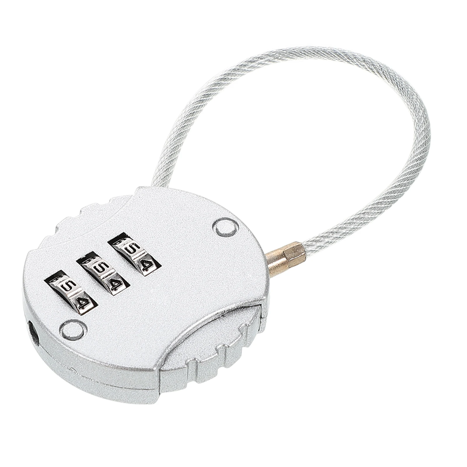 

Metal Password Cartoon Student Mini 3 Outdoor Lock Suitcase Bag Travel Luggage Locker Gym Storage Padlock 3 Code