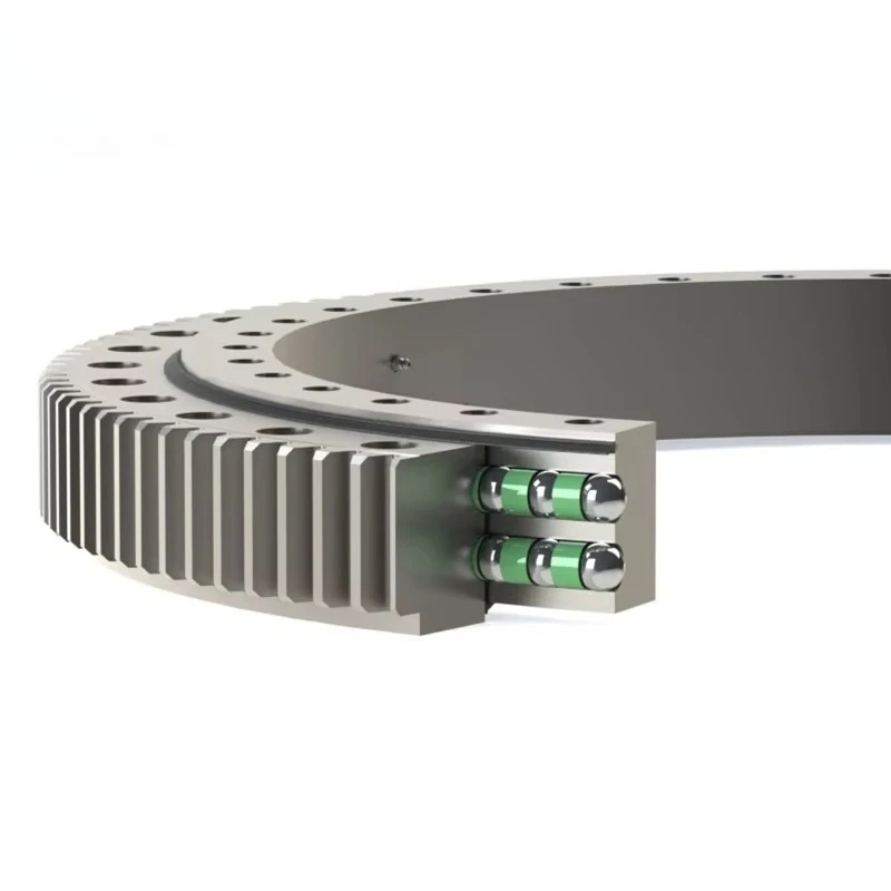 Worldwide Technical Double Row Slewing Bearing EB1.20.0414.200-1STPN Ball Turntable with High Support