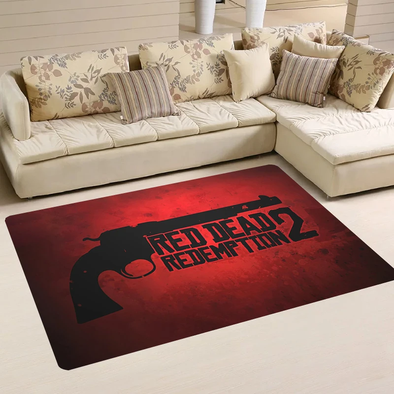 

Red Dead Redemption 2 Rugs Bathroom Mat Game Balcony Home Carpets Carpet Entrance of House Room Mats Kitchen Rug Foot Door Bath