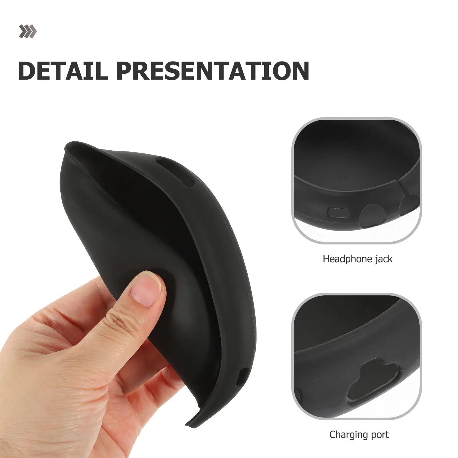 

Earphone Case Headphone Cover The TPU Earbuds Sleeve Headphones Protective Covers