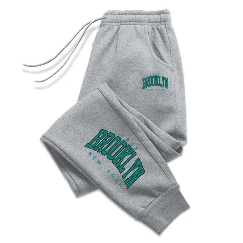 

Mens Sweatpants Brooklyn Printing New Jogging Pants High Quality Fashion Casual Tracksuit Trousers Harajuku Sport Streetwear y2k