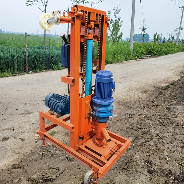 جهاز حفر دوار مخصص عالي الكفاءة 100 متر - معدات آبار المياه عالية الجودة للبيع #1