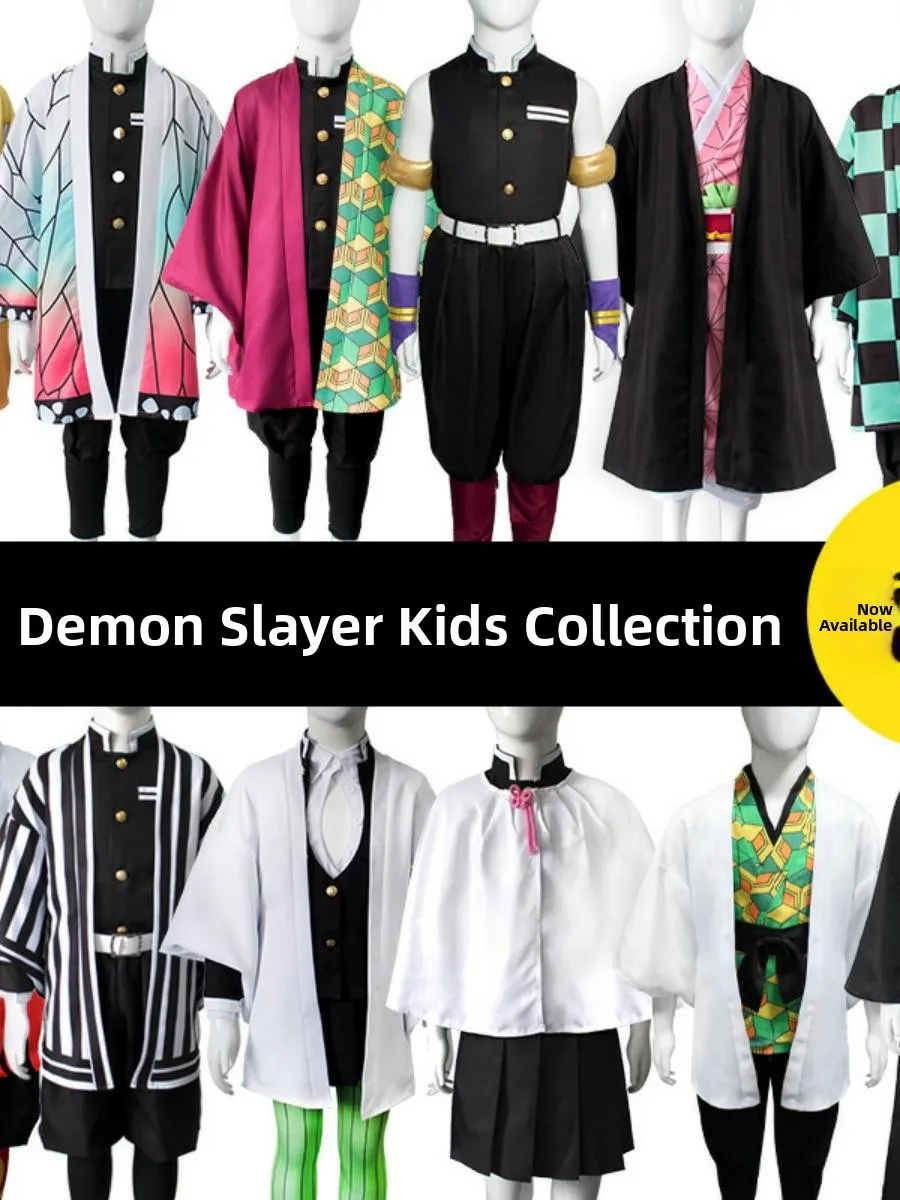 

Children's Costume loween Ghost Slayer Michiyo Ten inichi Koyama Chara Fujō Cosplay Traditional Chinese Clothing