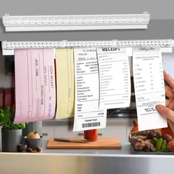 30cm-150cm Kitchen Takeaway Order Organizer Ticket Holder PVC Takeout Orders & Restaurant Tickets Rack for Office Cafes Pubs