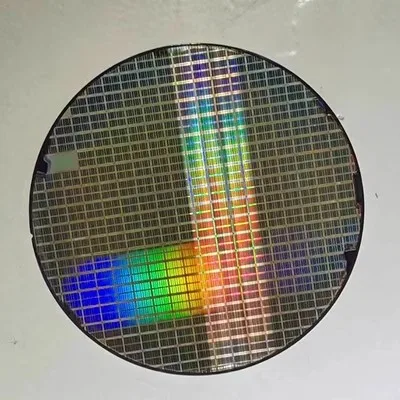 12 inch CPU Wafer Silicon Science Technology Pendulum Piece Birthday Gift Photoetching Circuit Chip Semiconductor Silicon Wafer