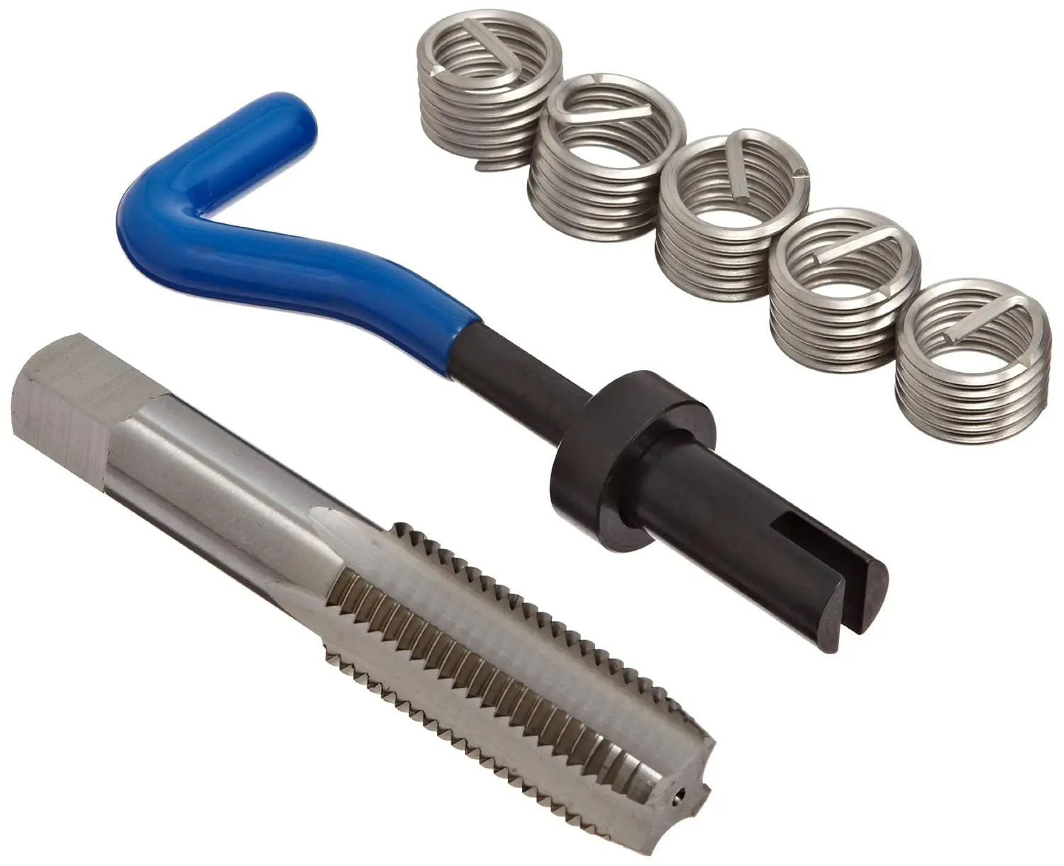 

304 Stainless Steel Helical Threaded Insert Kit, 3/4"-10 Thread Size, 0.750" Length (Pack of 5)