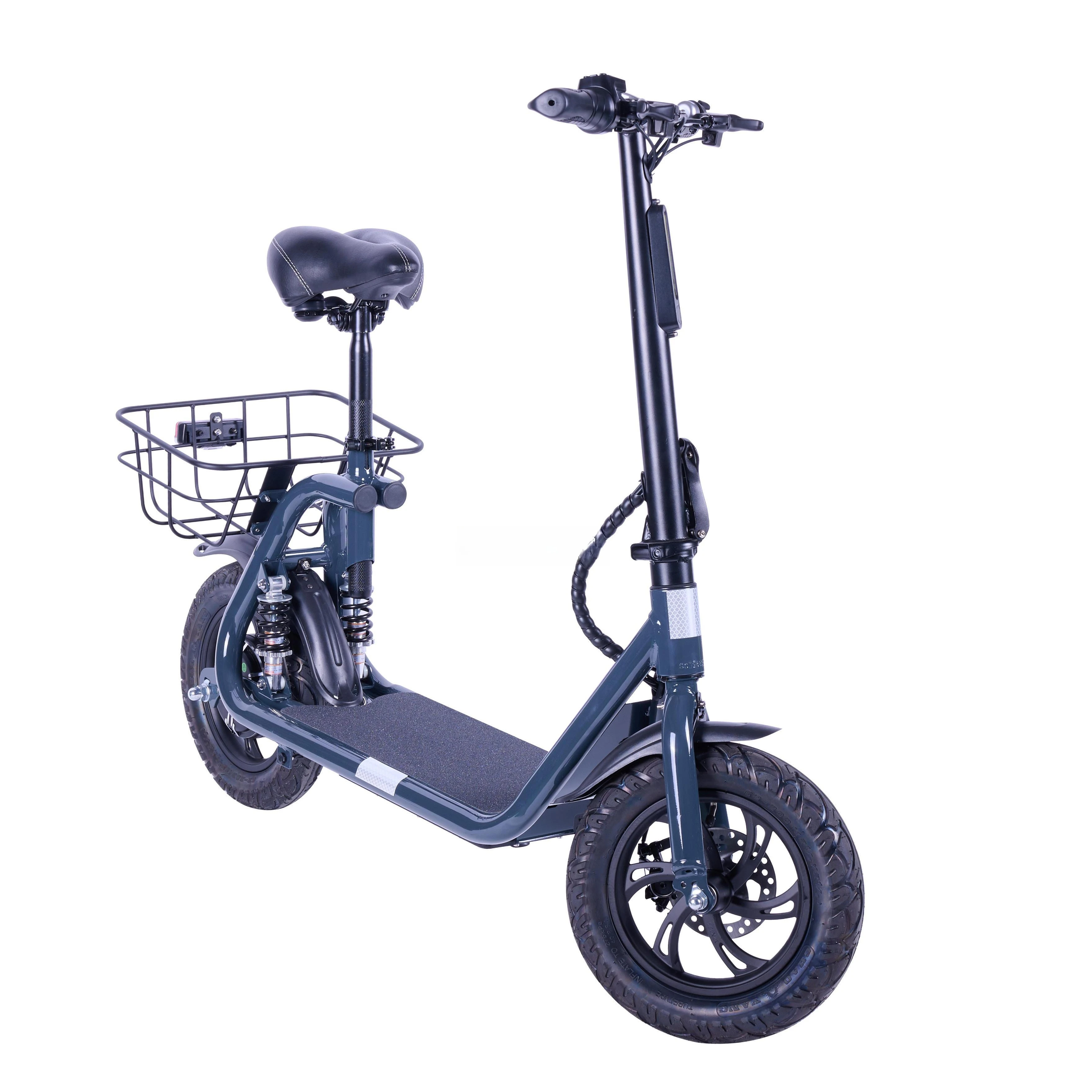 Factory Cheap Price 350w 500w 2 Wheel Lightweight Mobility Foldable Electric Scooter Adults with Seat