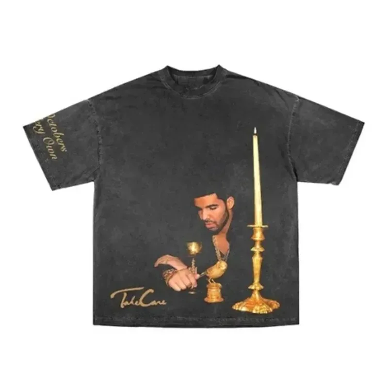 الرجعية الساخن بيع الموسم أنيمي طباعة قصيرة الأكمام تي شيرت رجالي Y2K القوطية Harajuku نمط ملابس رياضية فضفاضة غير رسمية أعلى التنفس