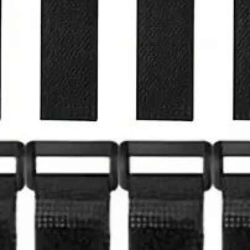 10Pcs Reusable Hook And Loop Nylon Adjustable Wire Fastener Wrapping Cinch Straps Securing Cable Cord Management