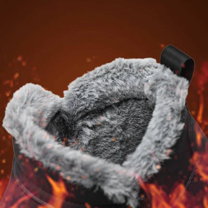 Männer Winter Stiefel Wasserdicht Warm Halten Winter Plüsch Schnee Stiefel Männer Schuhe Warme Männer Schuhe Wasserdicht Nicht-Slip Plüsch stiefel Neue