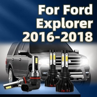 2PCS High Power 130W 9005 Led Bulb Light 9145 Headlights Fog Lamp Kit For Ford Explorer 2016 2017 2018
