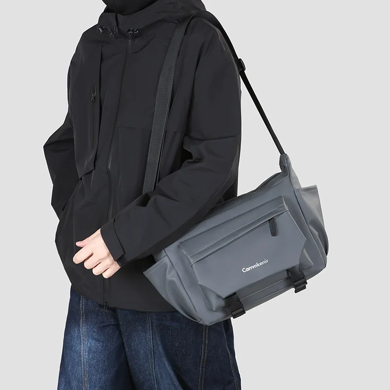 Men's Crossbody Bag New Sports Style Large Capacity Travel Casual Sling Bag for Young Adults