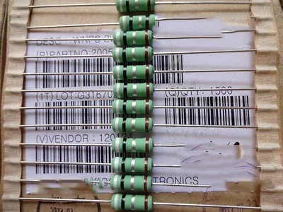 

Высокомощный резистор 2W0.9R 2W0.9ohm 2W0.9ohm, прецизионный резистор 1%, медная ножка