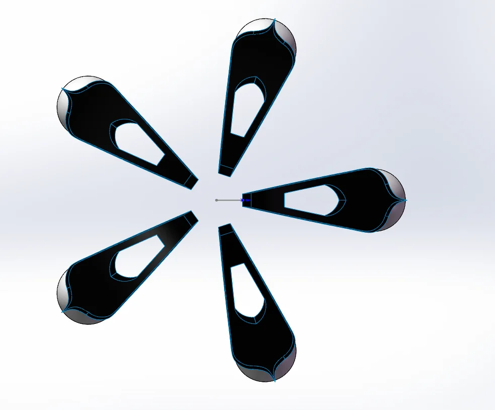 

Elegant, Unique, Simple and Practical Decoration Aluminium Colorful Six-petal Flower Lamp Holder