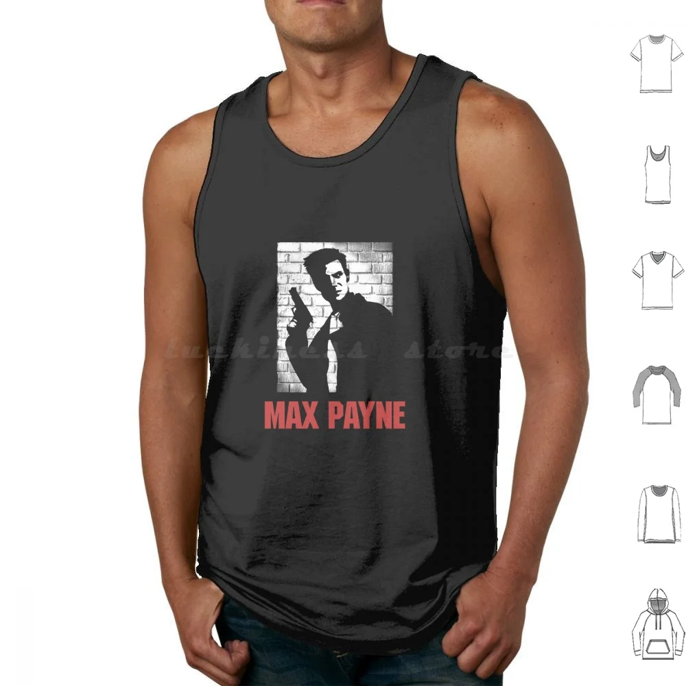 Max Payne Camisetas sin mangas Chaleco sin mangas Max Payne