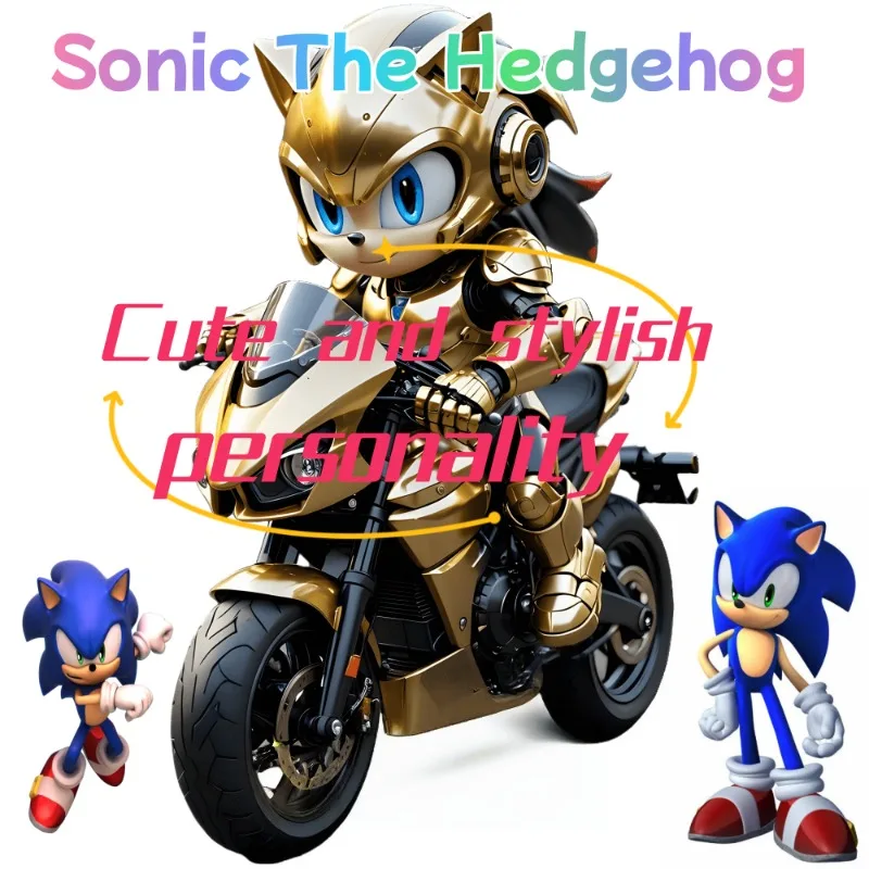 

Sonic The Hedgehog wall sticker, cute cartoon, self-adhesive for walls, doors, and windows, gift for a friend's birthday