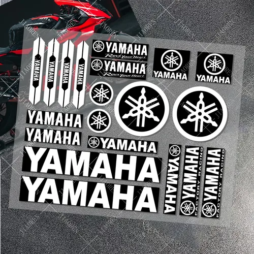 Imagen 2 del producto Pegatina de vinilo para motocicleta, pegatinas YAMAHA, logo, calcomanía YAMAHAS, casco de bicicleta, coche MT 07 09 R1 R3 R6 NMAX TMAX XMAX TENERE 700 JOG
