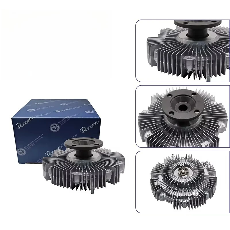 أجزاء أنظمة تبريد السيارات OEM 16210-75040 مبرد السيارة المبرد زيت السيليكون مروحة مخلب لتويوتا لاند كروزر برادو هايس 3RZ #4