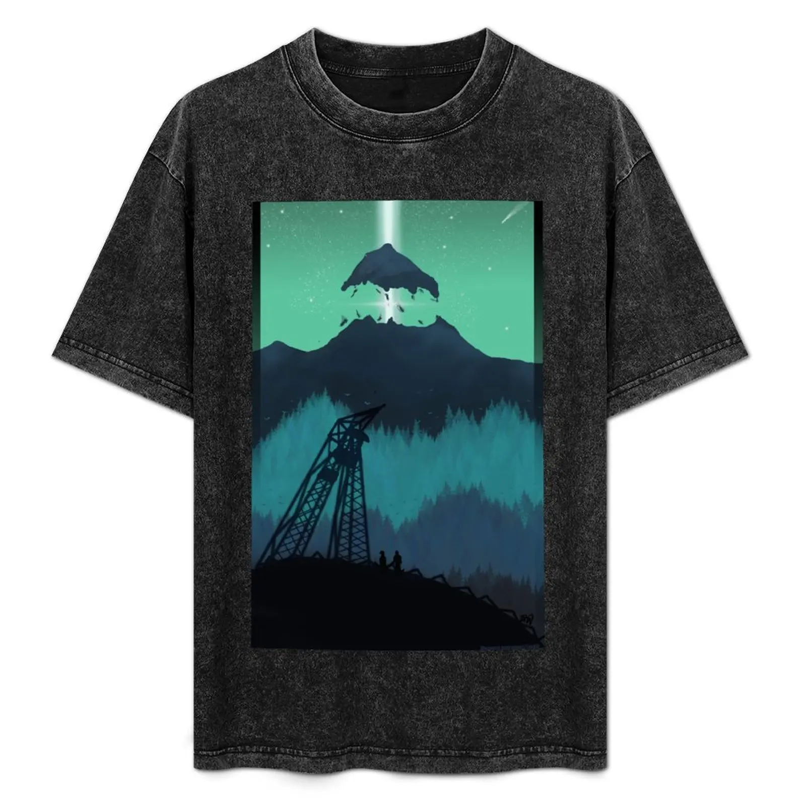 

Mt. Kepler T-Shirt Basic Solid Color Casual Tee Shirt