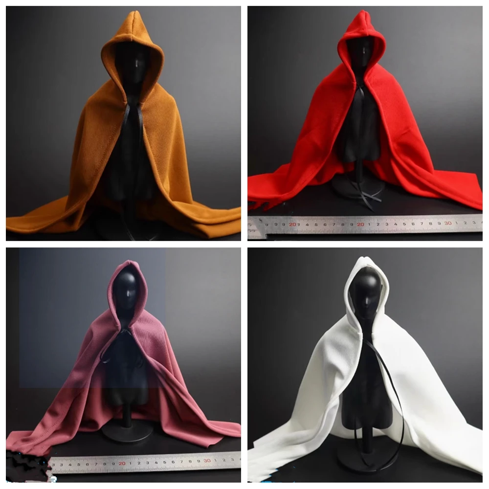 1/6 Male Warrior wizard  cloak  shaped with wire Clothes  Toys   for 12'' Man Soldier Action Figure body Doll