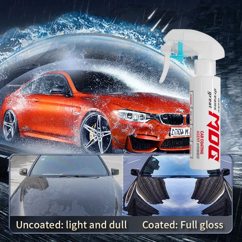 MDG Polish Paint Cleaner Car Paint Repair Ceramic Coating Spray Quick Nano-coating Spray Wax Automotive Hydrophobic