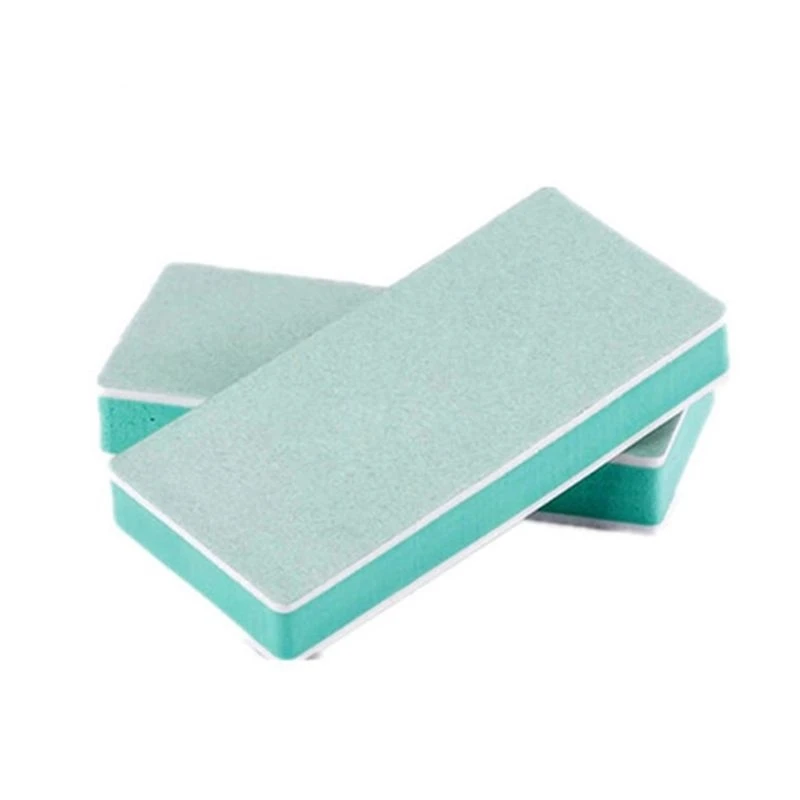 AB68 200Pcs 2 Ways Nail Art File Buffer Polishing Block Smooth Shine Manicure Tips Tools