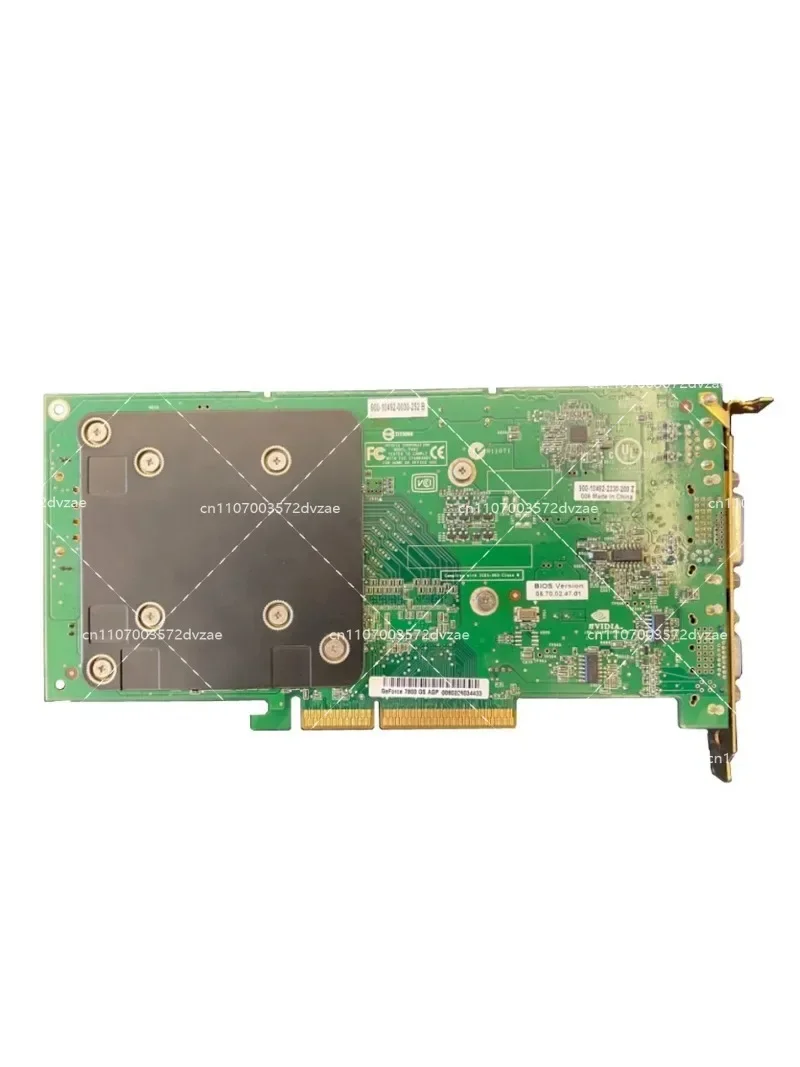 3DX 7800GS AGP8X 256MB Video Card Arcade Shooting Machine Graphics Card Repair Spare Part for Computer Gaming