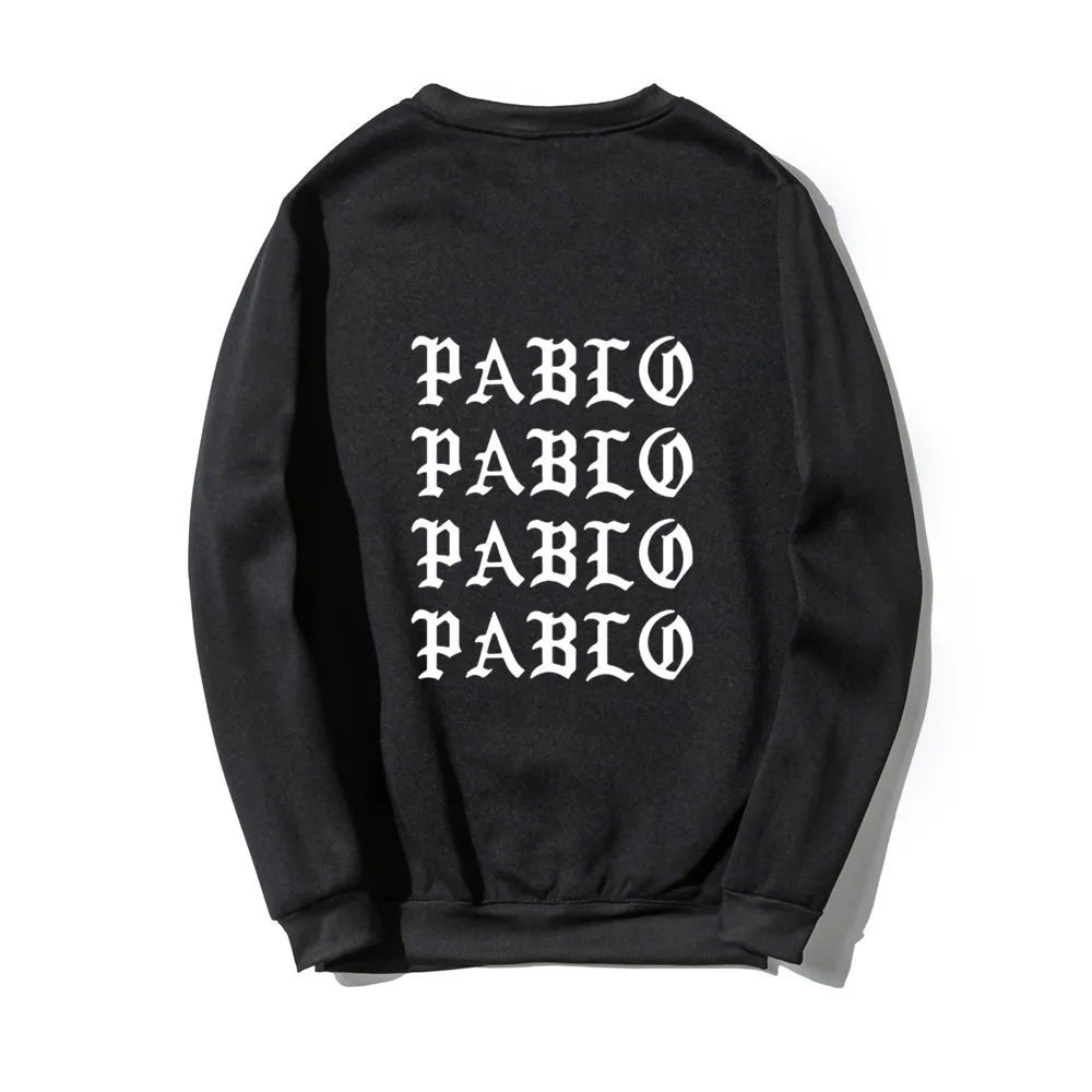 Hip Hop Sweatshirts I Feel Like Pablo Paul Kanye West T Shirt Men Women Yellow Burgundy Long Sleeve Oversize Tops Pullover