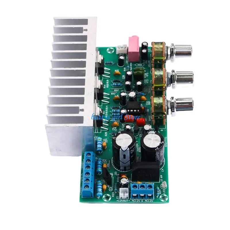 

C7AB Modular 2.1 Channel Amplifier Module Featuring Easy Installation & High Sound Suitable for DIY Sound Projects