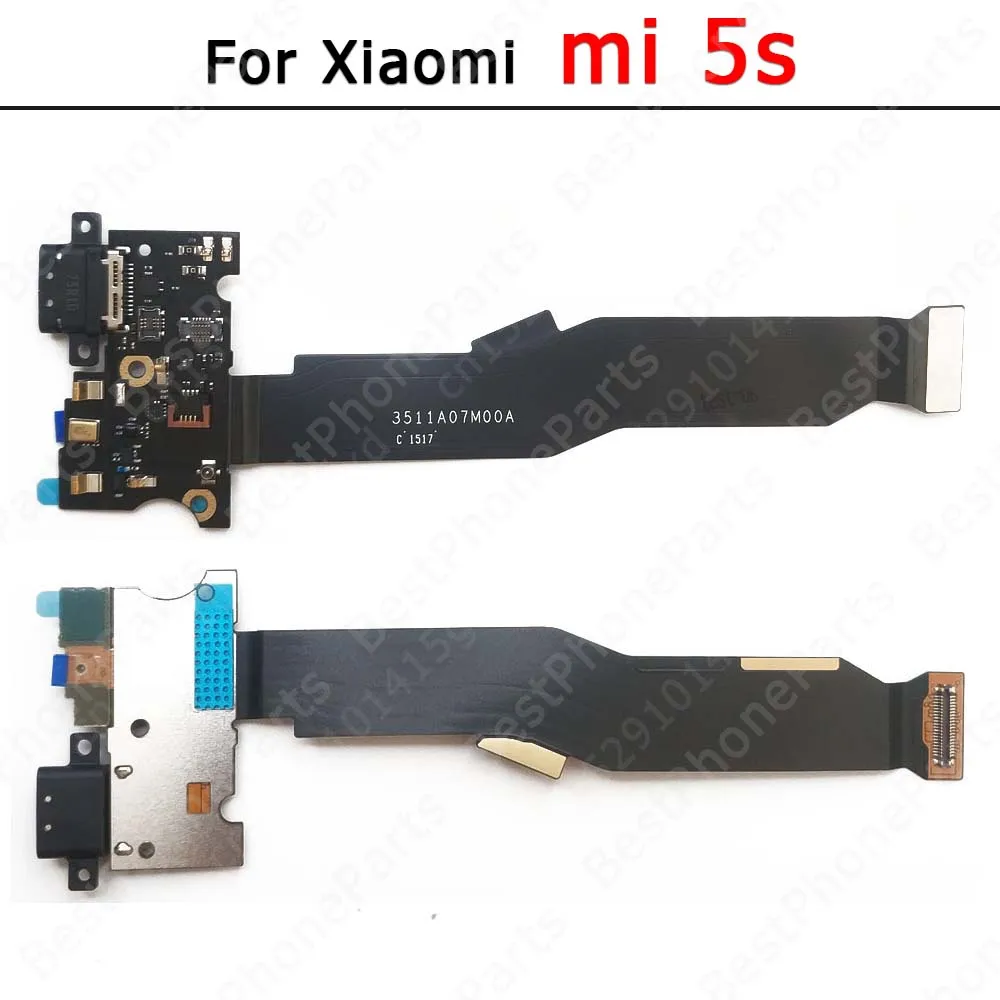 For Xiaomi Mi 6 5 5S Plus 10T Pro 5G 10 9T 9 SE 8 Lite Mi9 Mi8 Mi6 Mi5 Charge Board Usb Connector Charging Port Plate