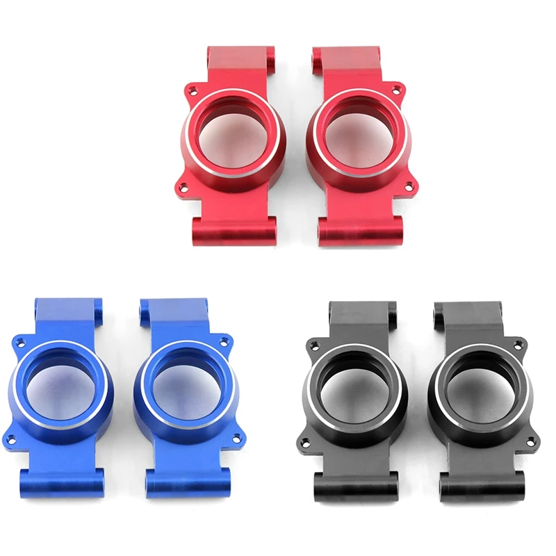 2Pcs Aluminum Alloy Rear Stub Axle Hub Carrier For 1/5 Traxxas X-Maxx Xmaxx 6S 8S RC Monster Truck Upgrade Parts