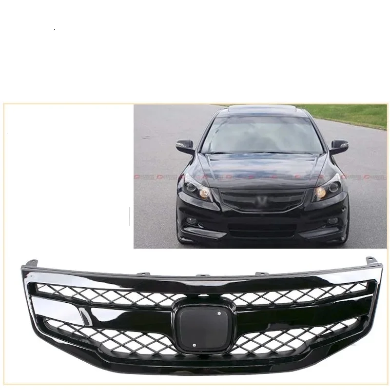 Car Mesh Grill Front Bumper Grille For Honda Accord 8th generation 2011-2012