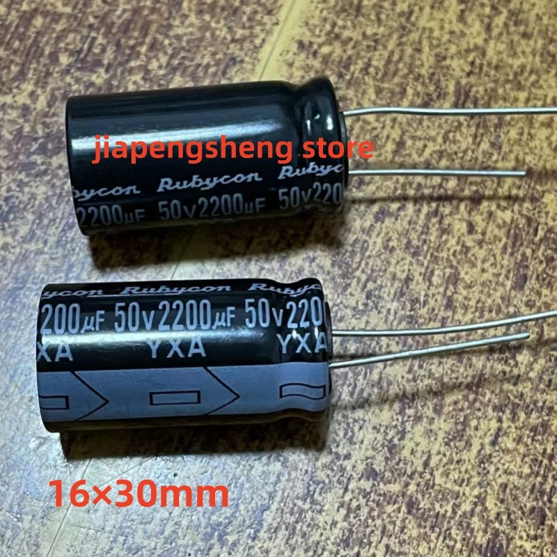 Aluminum Electrolytic Capacitor, Micro method in Line, Volume 16*30, 50V, 2200, 50V, 50V, 50V, 10Pcs