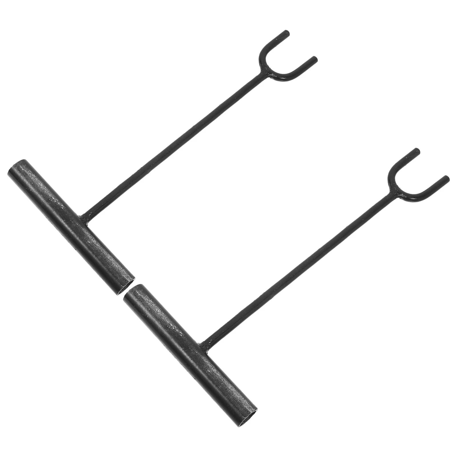 

2pcs Water Shut Off Tool Heavy Duty T Handle Valve Wrench For Water Meter Gas Plumbing Emergency Multifunctional Meter Key