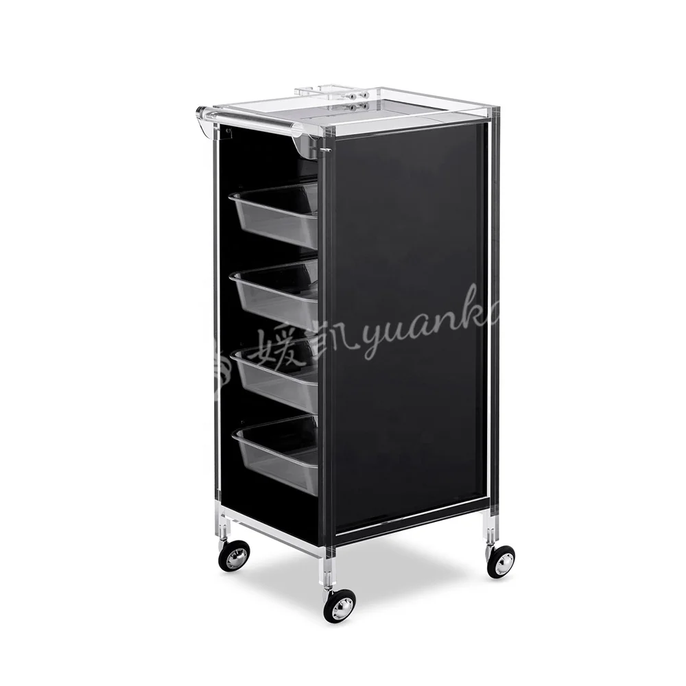 

Hot Sellers Beauty Salon Beautician Assistant Trolley Beauty Hairdressing Tool Cart Barbershop Trolley