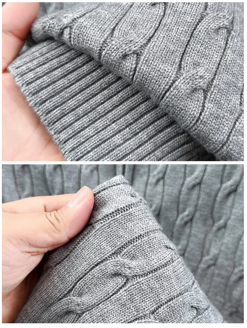 Hochwertige Markenmode 2026 Retro Stehkragen Reißverschluss Bestickter Pullover Personalisierter Exquisiter Jacquard Herbst-Winter-Strickwaren – Detail 17
