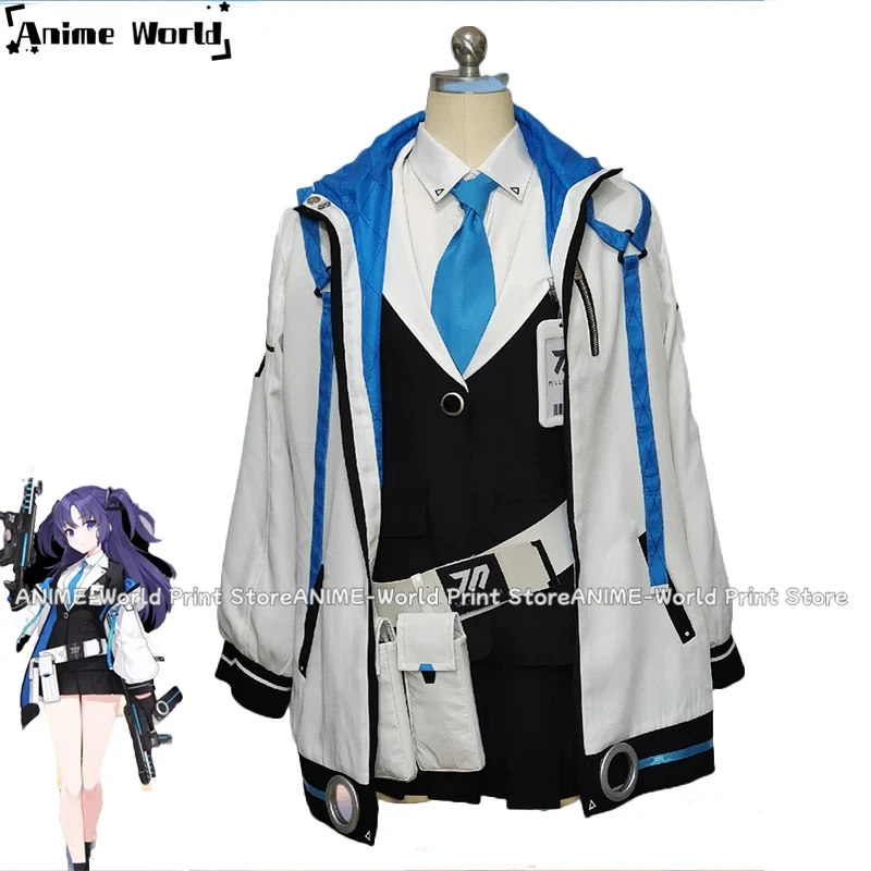 Hayase Yuuka Cosplay Costume Game Blue Archive Cosplay Dress Suit Halloween Party Uniforms Anime