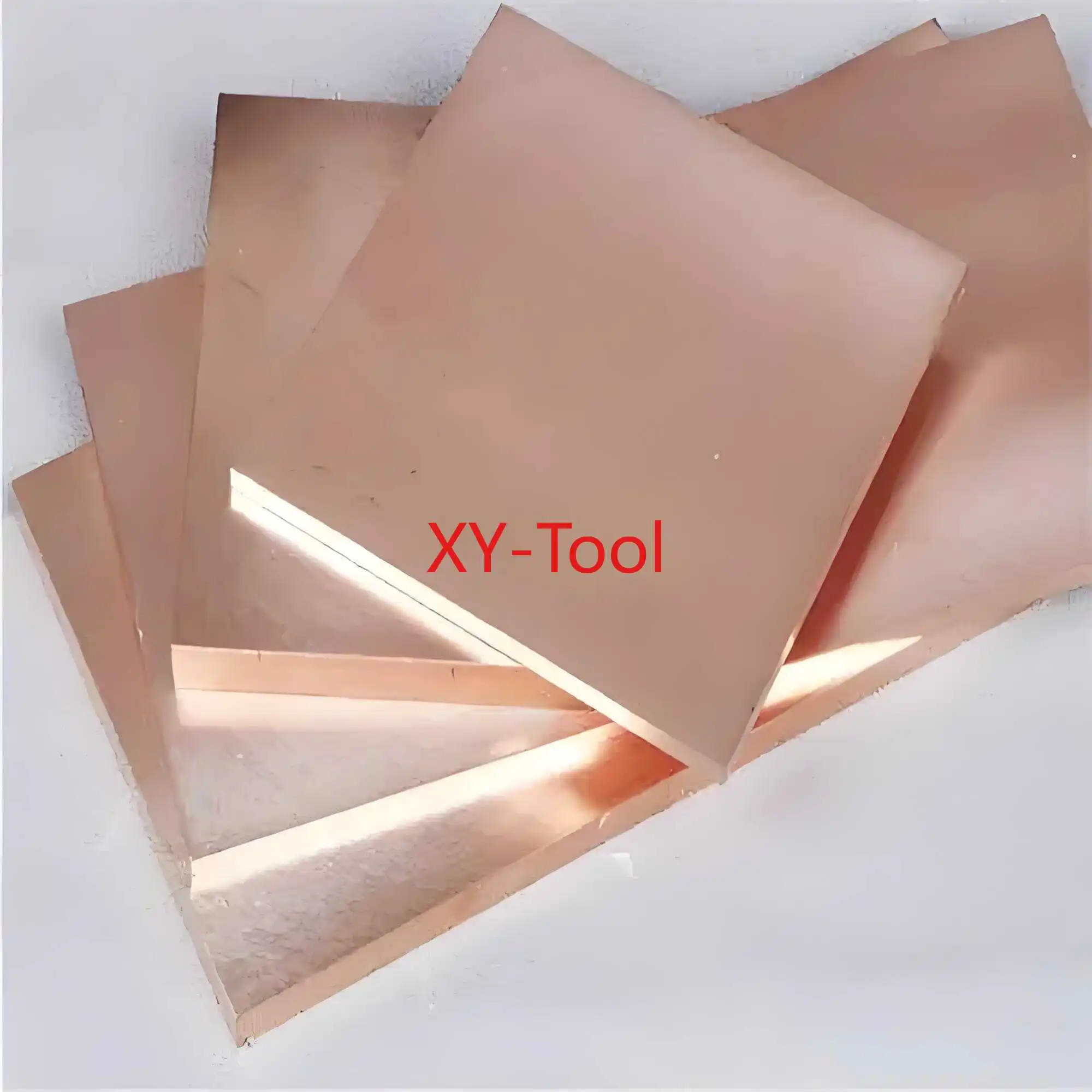 1 قطعة ورقة برونزية الفوسفور سميكة 0.1-2 مللي متر لوحة الفوسفور البرونزية مجلس مقاومة للاهتراء لوحة نحاسية مرنة صفر معالجة القطع