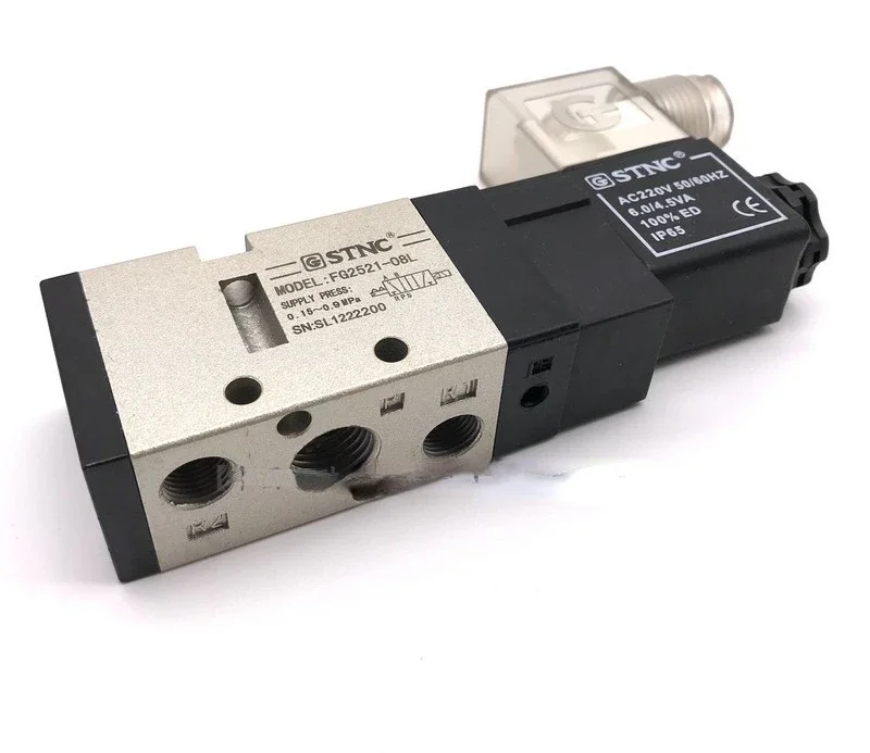 FG2521-08L pneumatic solenoid valve VF3130-02 two position five way cylinder directional valve