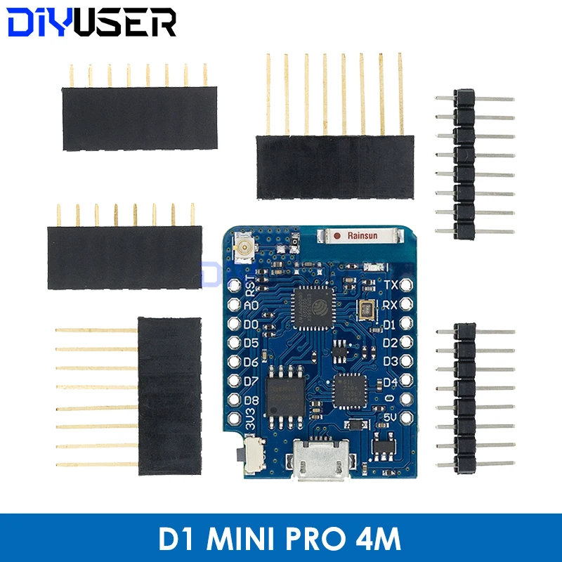ESP32 S2 Mini/ESP8266 D1 Mini Board CH340/ESP32-S2FN4R2 4 MB FLASH 2 MB PSRAM MicroPython voor Arduino Development Board