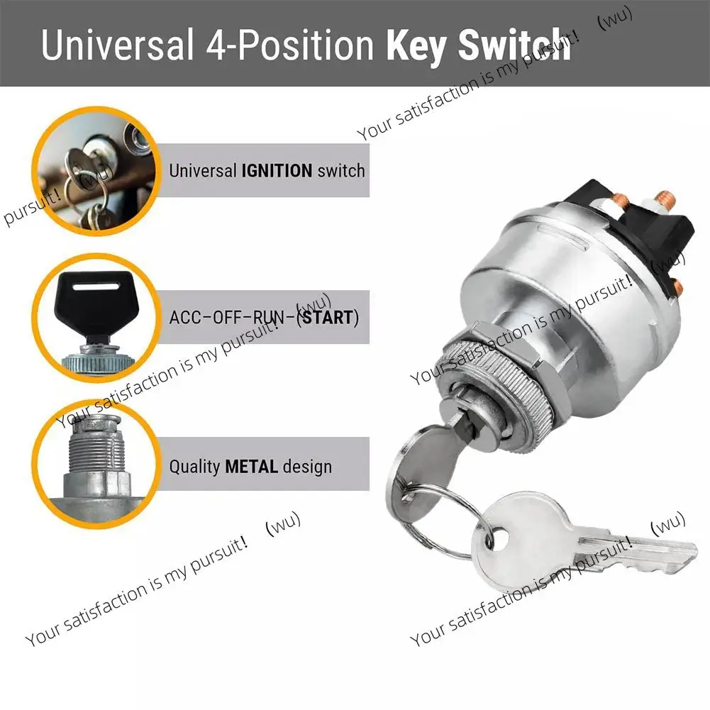 تعديل السيارة الإشعال العالمي 417 مفتاح الإشعال دراجة نارية الملحقات الإشعال #6